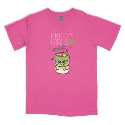 Pretty Girls Drink Matcha T-shirt